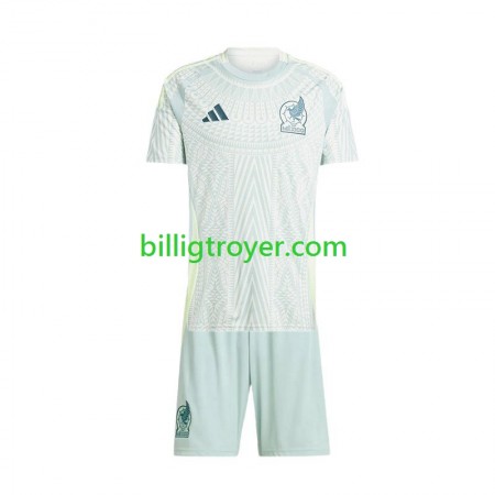 Billige Copa America Fotballdrakter Mexico Barn Bortedraktsett 2024 Kortermet